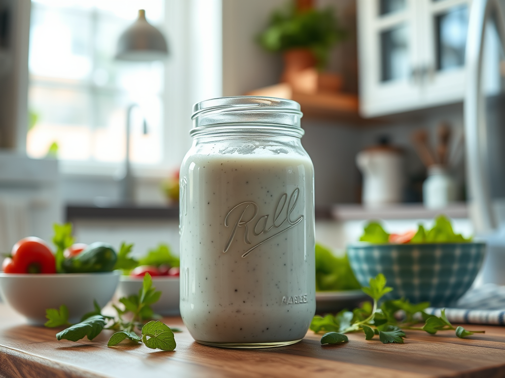 Easy Low Calorie Ranch Dressing Recipe (High-Protein)